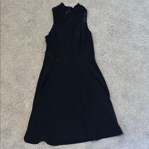Elegant Black Lace Dress